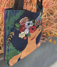 Load image into Gallery viewer, Believe, Blossom &amp; Become Woven Tote
