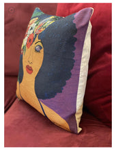 Load image into Gallery viewer, Believe, Blossom &amp; Become Woven Cushion Cover
