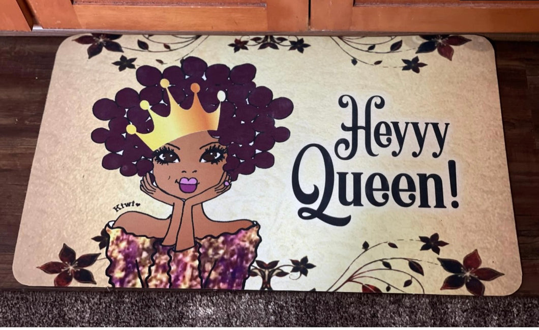 Heyyy Queen! Interior Floor Mat