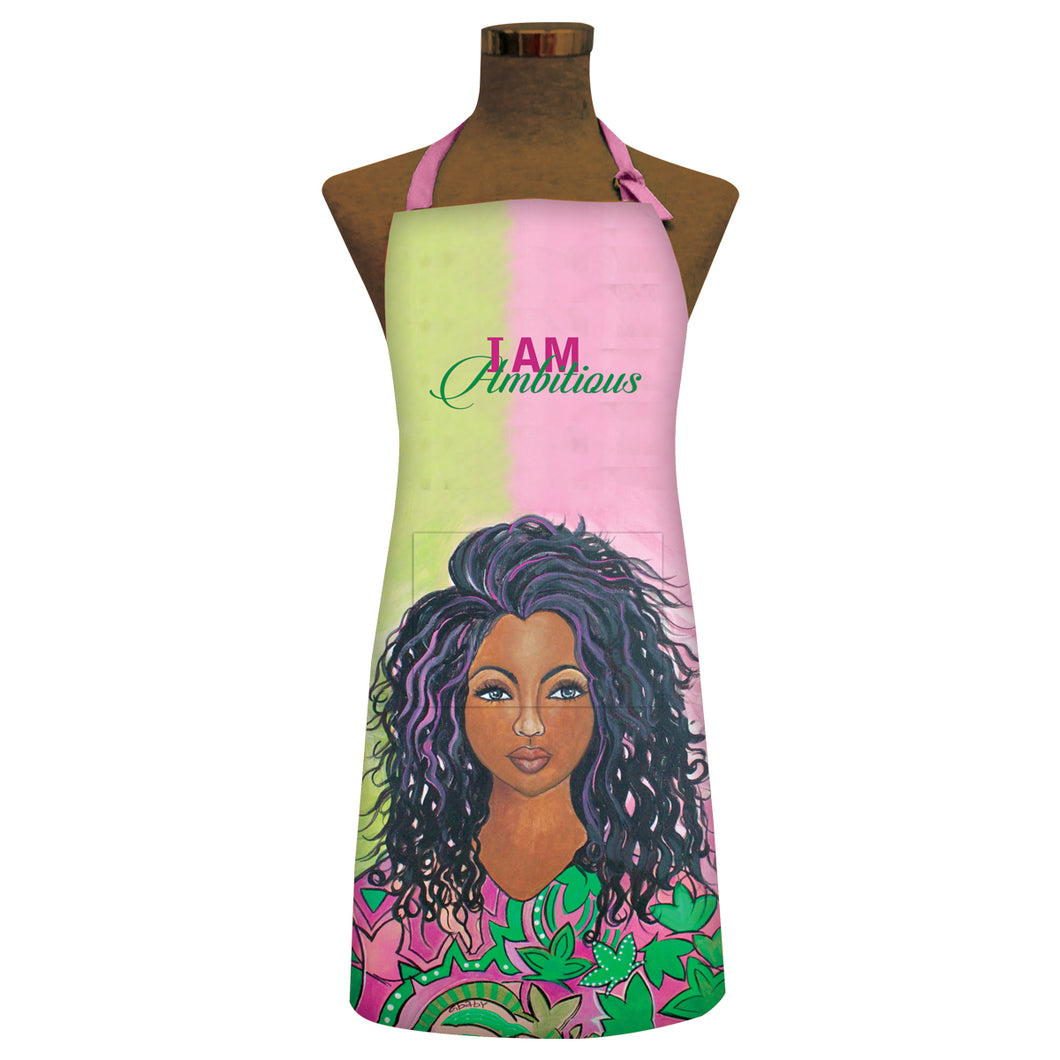 I Am Ambitious Designer Apron