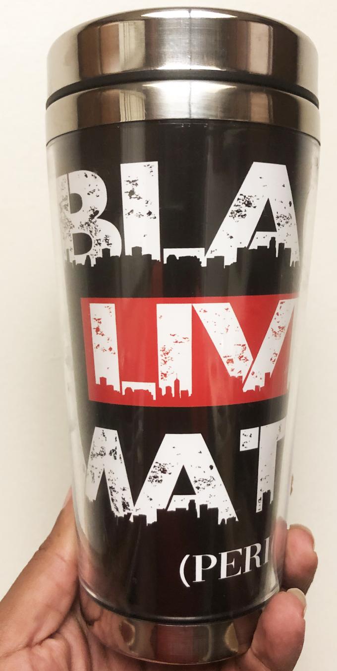 BLACK LIVES MATTER TRAVEL MUG