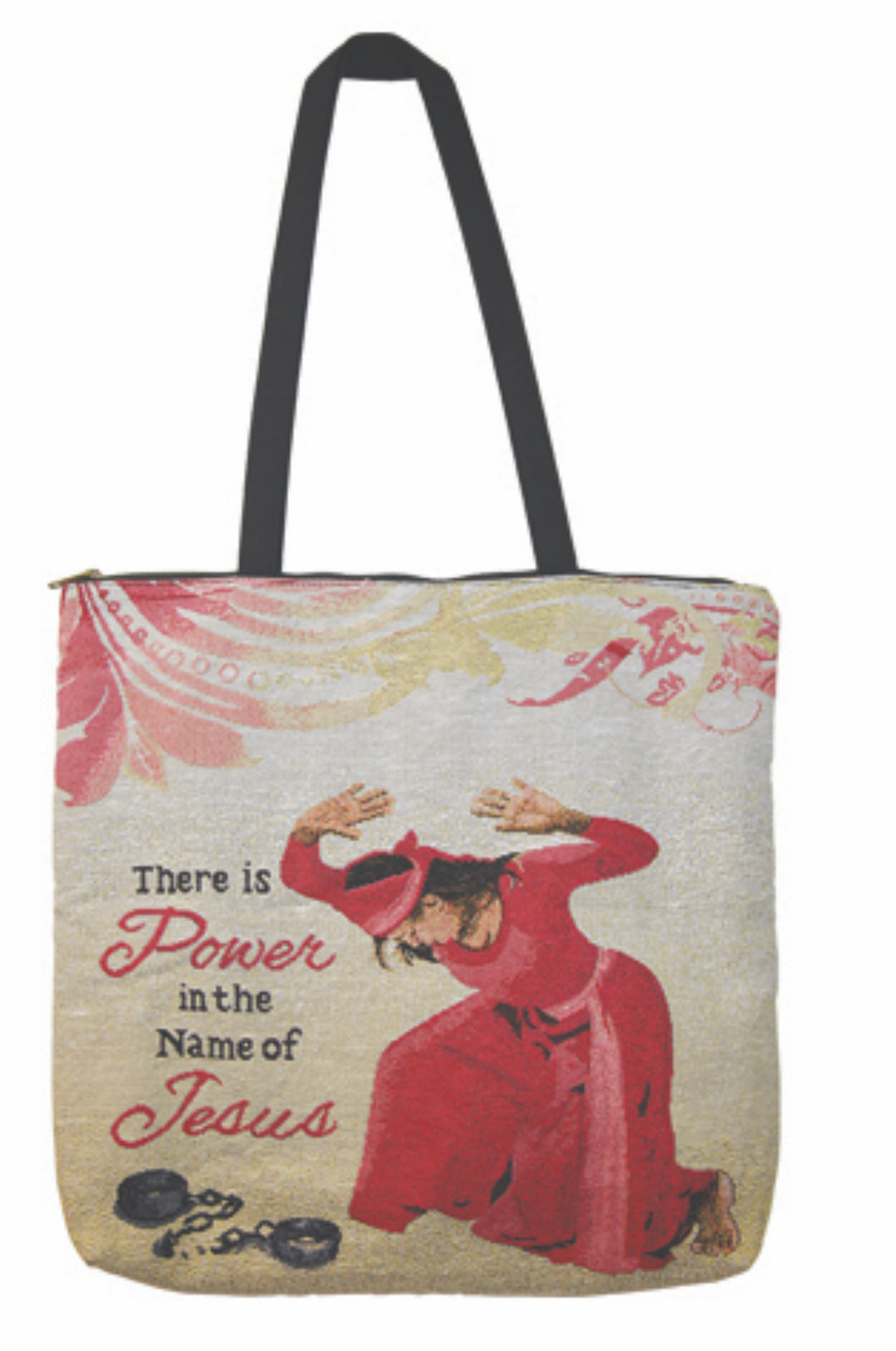 Power In The Name Woven Tote