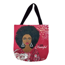 Load image into Gallery viewer, I Am Powerful Woven Tote Bag
